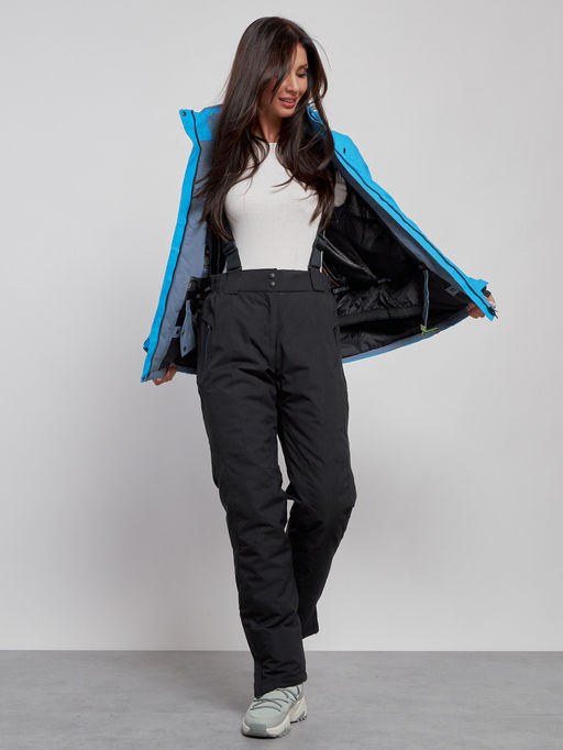 Горнолыжный костюм женский зимний синего цвета 03350S - Chunmai фото 13