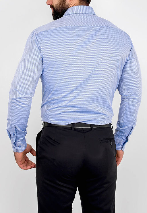 Сорочка мужская длинный рукав GREG 223/199/1170/Z_GB  фото 3