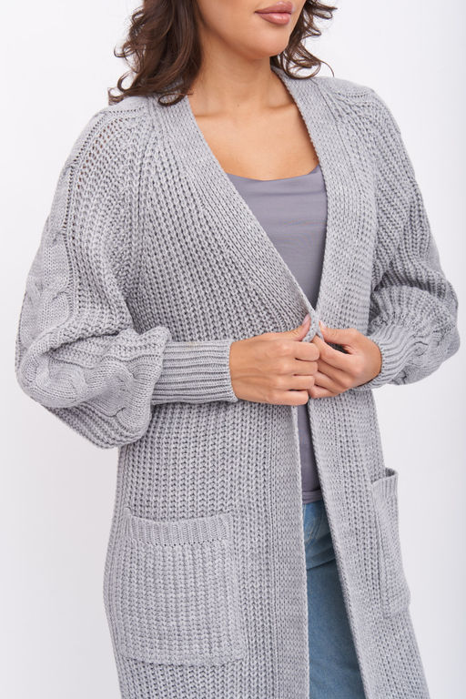 Кардиган Д 3084/серый (1755) - Текстильная мануфактура фото 12