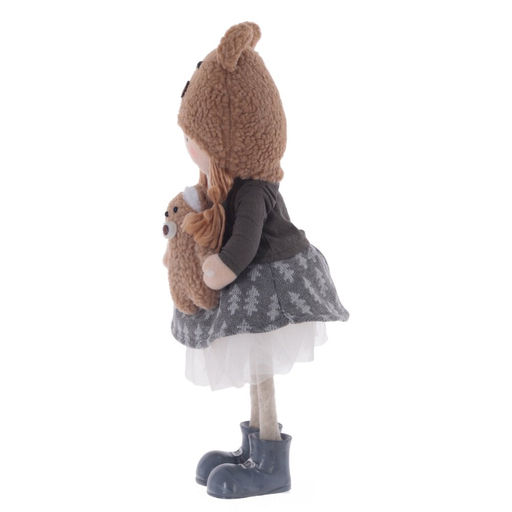 Игрушка набивная с подсветкой "Мальчик/Девочка", L13 W9 H37 см, 2в.