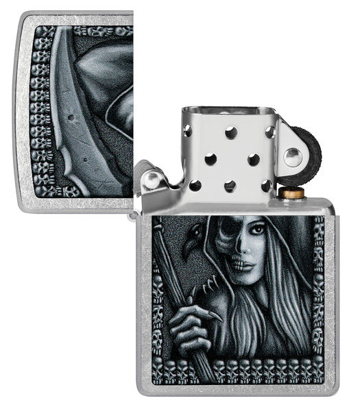 Зажигалка ZIPPO Зловещая красота | Grim Beauty 46151  фото 4