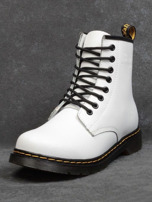 B6019-2 WHITE Ботинки демисезонные женские (натуральная кожа) - Фабричный китай фото 6