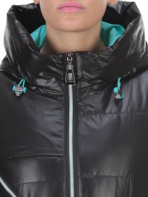 8265 BLACK Куртка демисезонная женская BAOFANI (100 гр. синтепон) - Fashion фото 10