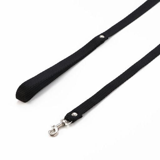 Поводок капроновый, 120 х 1,5 см, чёрный - Пижон фото 2