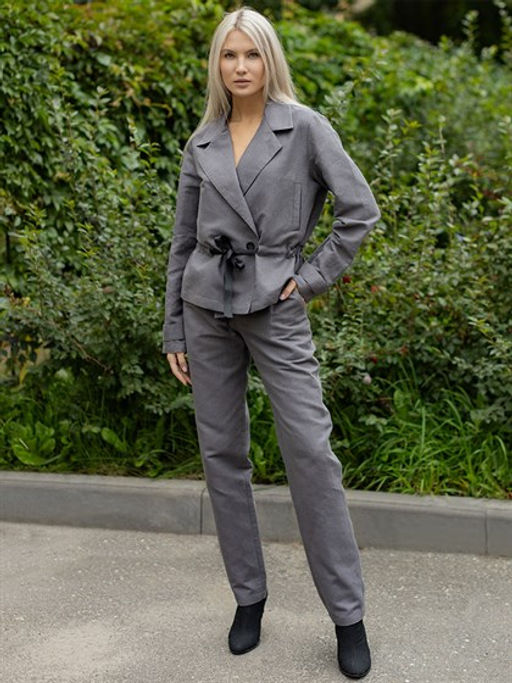 Брюки женские лен