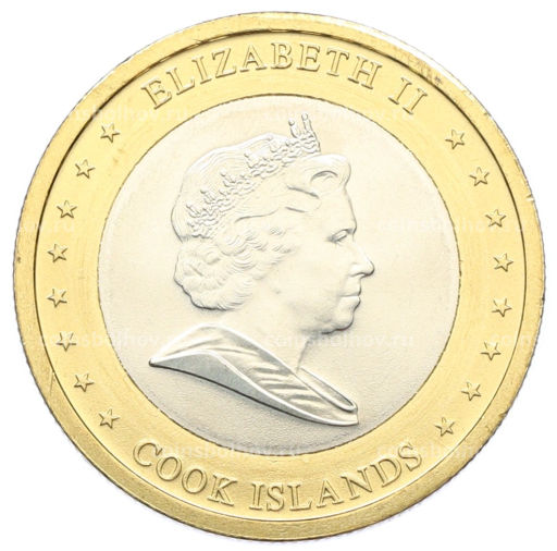 Монета 1 доллар 2010 года Острова Кука