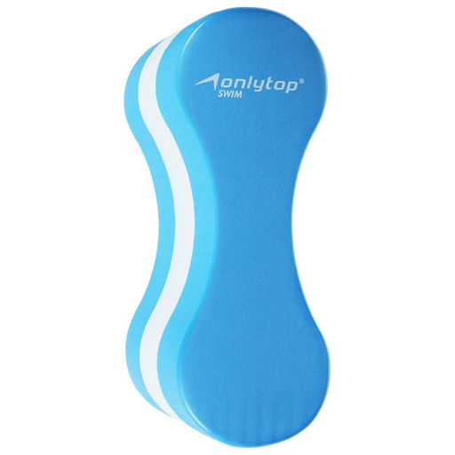 Колобашка для аквааэробики ONLYTOP, 21.5×7.5×15 см, голубая