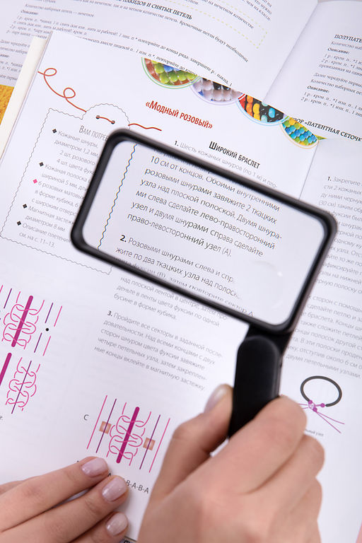 Gamma лупа для рукоделия SS-132 увеличение х2,х4