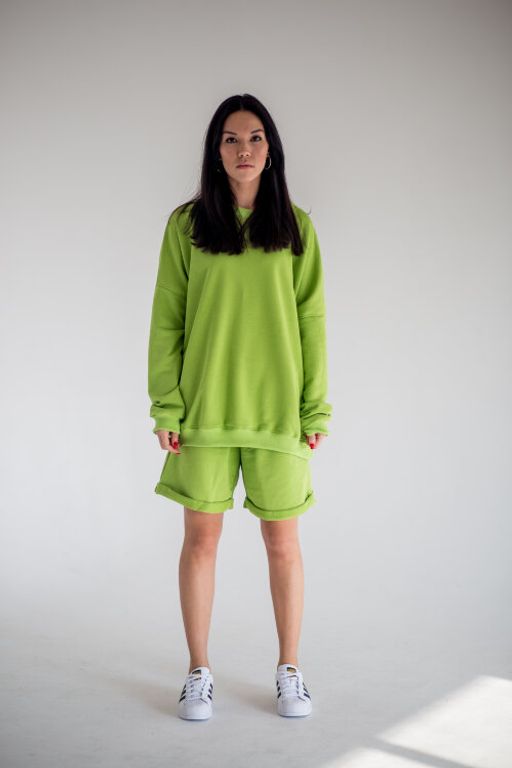 ткань джульетта, Костюм Костюм, лайм - Knitka wear фото 2