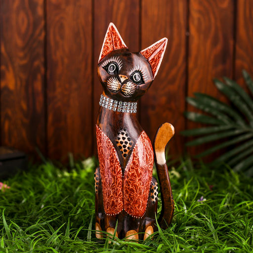 Сувенир дерево "Кошка" 30 см