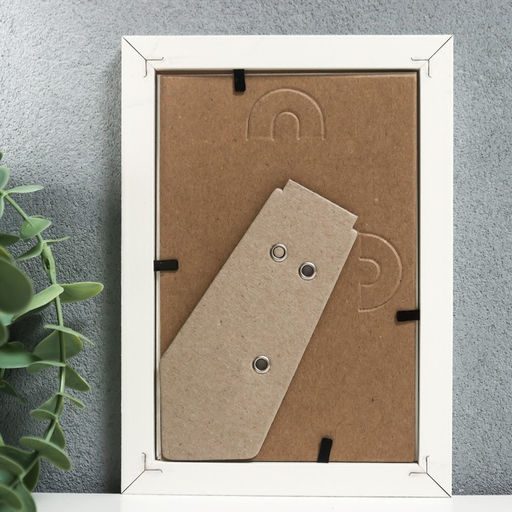 Фоторамка для фото 10×15 см Clovis, МДФ, белый