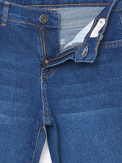 Beli Ayarlanabilir Lastikli Erkek ?ocuk Jean Pantolon - Waikiki фото 2