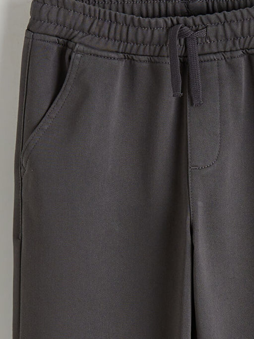 Beli Lastikli Polar Astarl? Erkek ?ocuk Pantolon