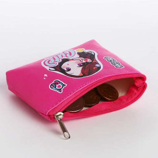 Кошелёк детский для девочки Крутая девочка, МИКС - NAZAMOK KIDS фото 6