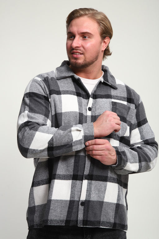 Рубашка мужская в клетку РМК-01