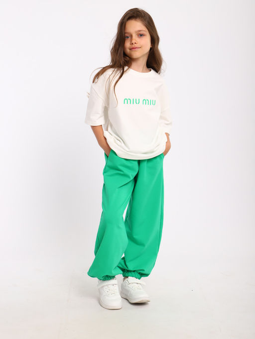 КМ198 Костюм MIU-MIU (зеленый) - Милаша фото 2