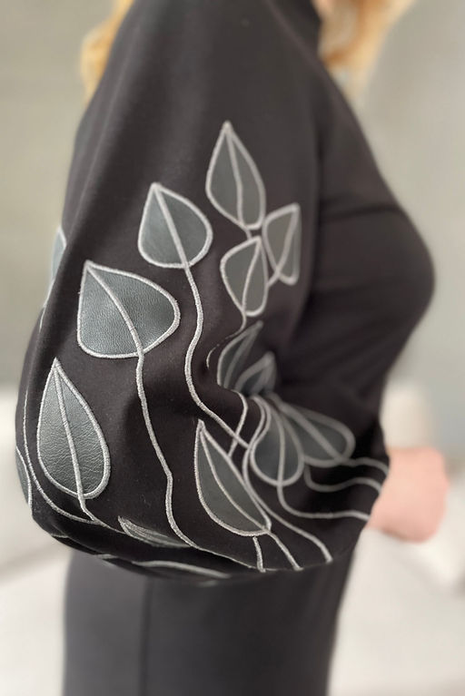 Платье Rumoda 2165 черный фото 6