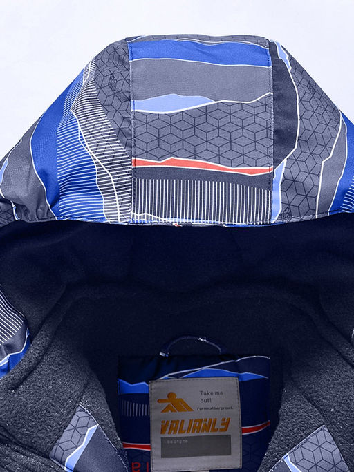 Комбинезон Valianly детский для мальчика синего цвета 9215S  фото 3