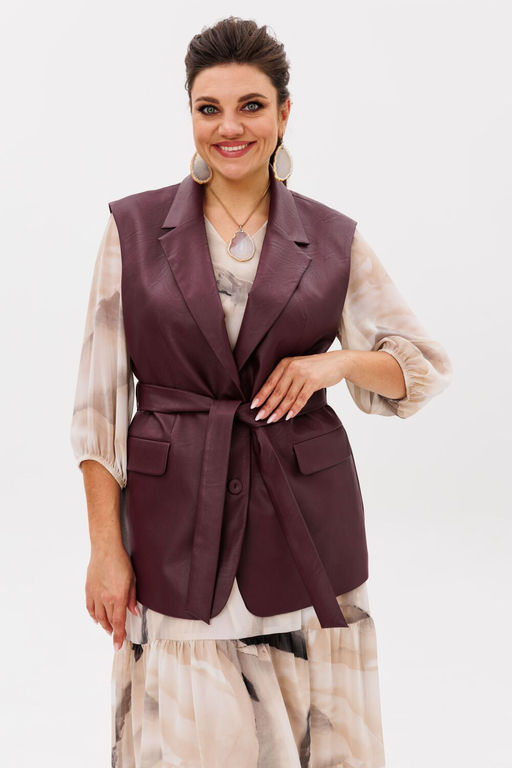 Джемпер ANELLI 1385 крыжовник  фото 902