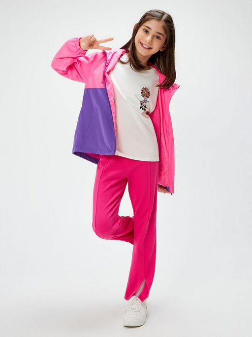 ACOOLA / Футболка детская для девочек Porto белый  фото 2