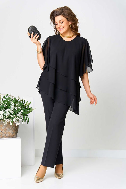 Костюм Асолия 1512 чёрный фото 6