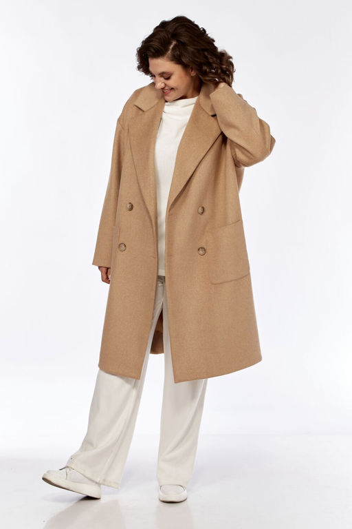 Пальто Diamant 1999 светлый коричневый фото 9