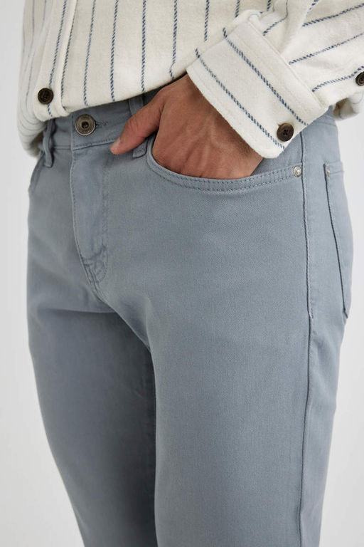 Узкие брюки из габардина - Defacto фото 5