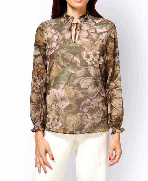 Блузка, бежевая - Ashley brooke фото 5