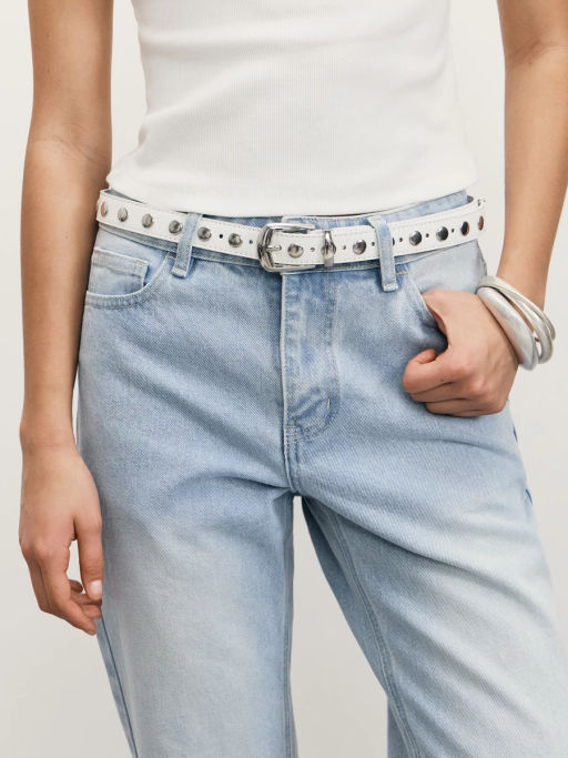 Ремень с заклепками / Zarina  фото 4