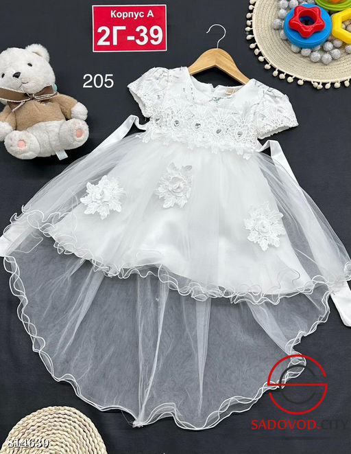 Платье для девочки новогоднее