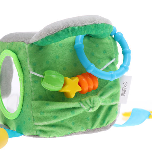 Развивающая игрушка «Кубик: Коала», с прорезывателем для зубов, шуршит и звенит