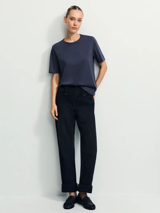 Базовая футболка из хлопка / Zarina