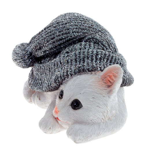 Фигурка декоративная "Котёнок", L10,5 W7,5 H6 см, 2в.