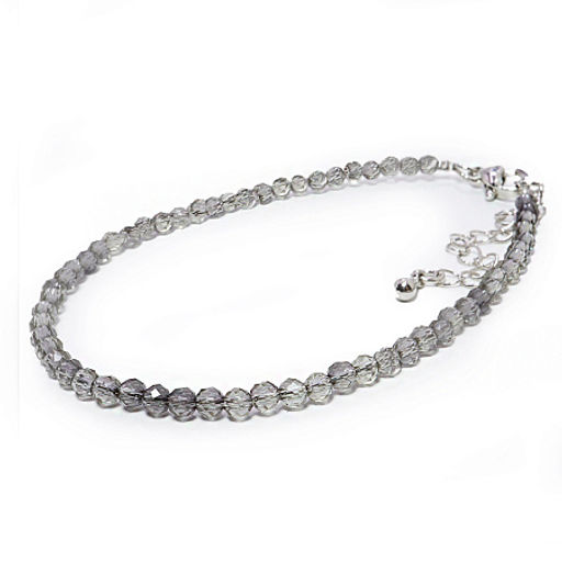 Браслет Шпинель с алмазной огранкой под Лабрадор 3мм