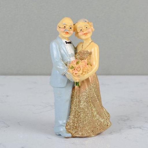 Фигурка Золотая свадьба 11 см / FH-05 /уп 2/192/ - Галеонтрейд фото 4