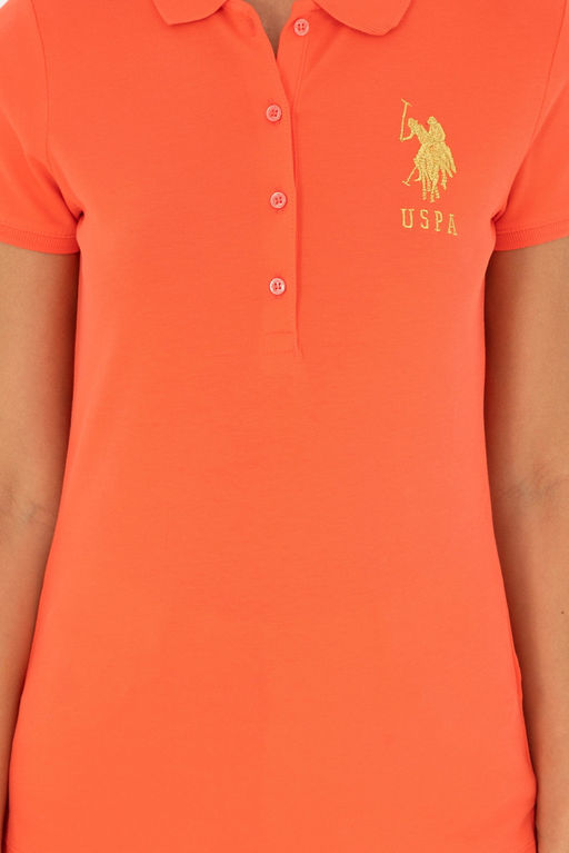 Женская базовая футболка с цветком граната - U.s. polo assn фото 6