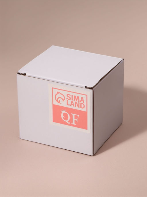 Цена за 2 шт. Органайзер для ватных палочек, с крышкой, 8.8×7.5×8 см, прозрачный