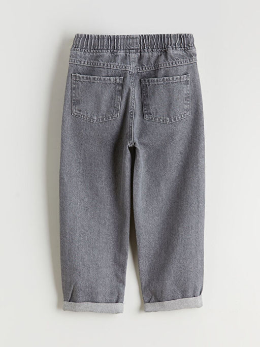 Beli Lastikli Erkek ?ocuk Jean Pantolon