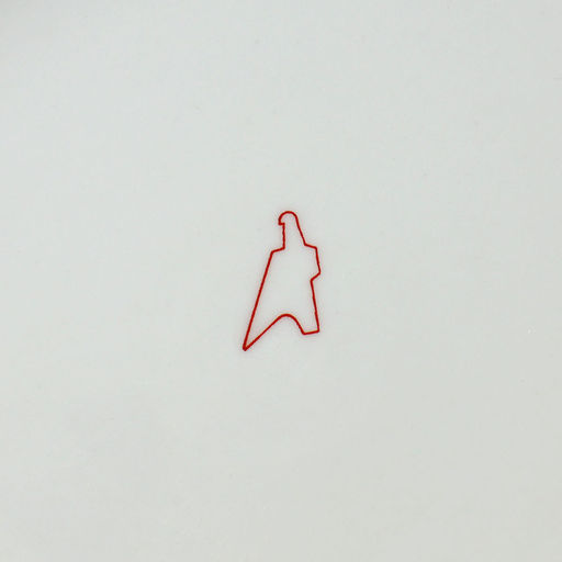 Тарелка фарфоровая «Розовый цветок», d=17.5 см