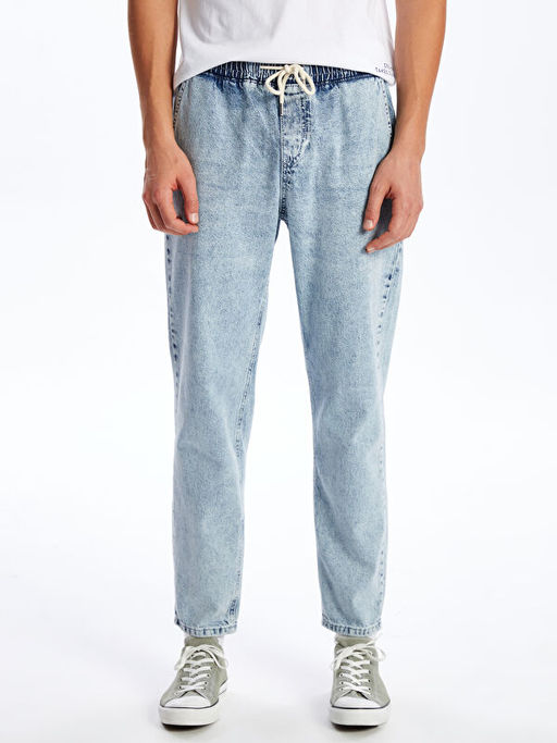 Baggy Fit Erkek Jean Pantolon