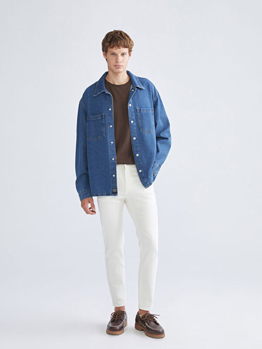 730 Havu? Kal?p Erkek Jean Pantolon