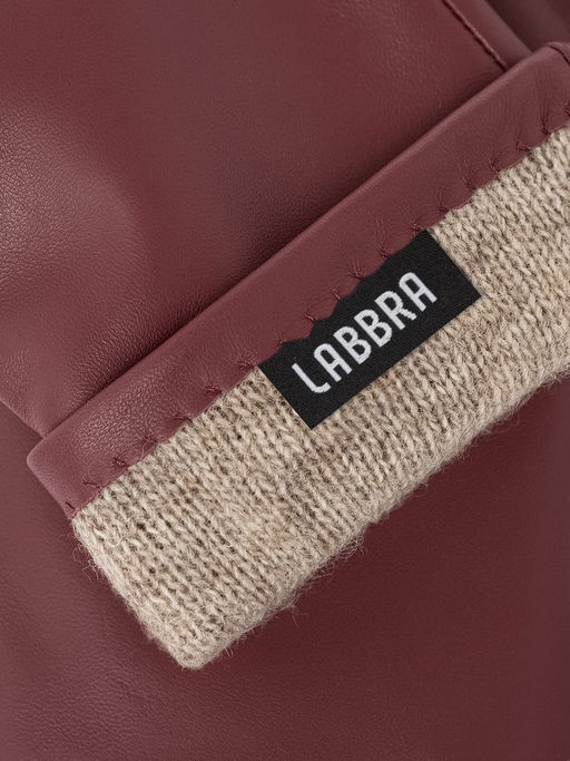 Перчатки жен п/ш LB-1252 wine