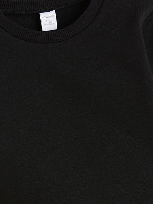 Bisiklet Yaka K?z ?ocuk Sweatshirt