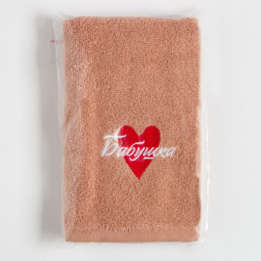 Полотенце махровое Этель Бабушка 35х50 см, 100% хлопок, 350 г/м2  фото 5