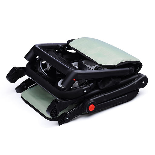 Коляска для кукол прогулочная, складная, с корзиной, цвет хакки, в пакете