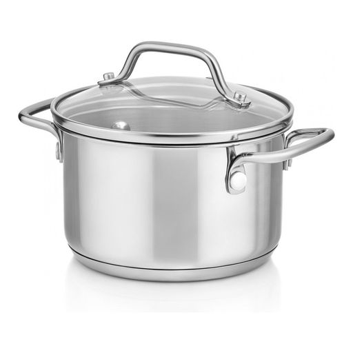 Мини-кастрюля с крышкой Walmer Petite, 0.7 л, цвет хром  фото 2