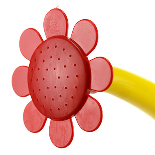 Лейка садовая пластмассовая 2,5л Ромашка 39х12х23см, с рассеивателем, пищевой полиэтилен (Россия) - Домашняя мода фото 3