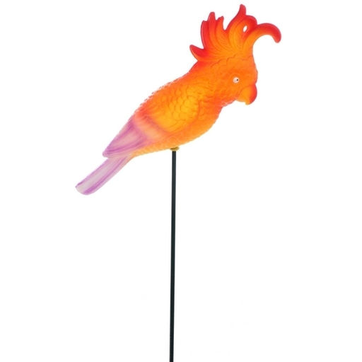 Фигура на спице "Попугай Тиша" 10*14*60 см