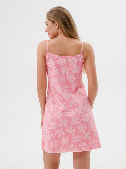 Ночная сорочка из кулирки Марго розовый - Амадэль фото 11