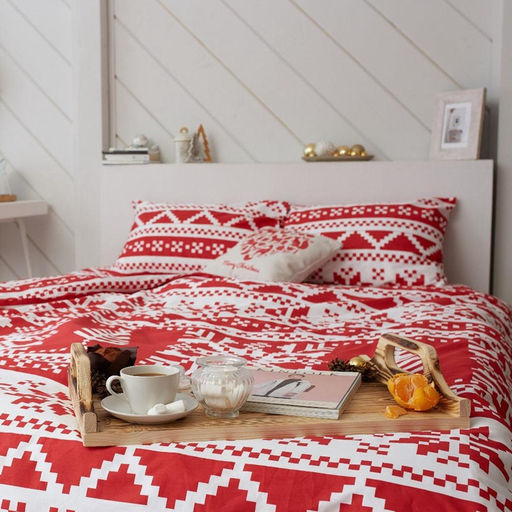 Постельное белье LoveLife 2сп Christmas ornament 175*215см,200*225см,50*70см-2шт  фото 20